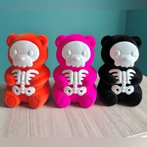 Halloween Skeleton Bears-Set of 3